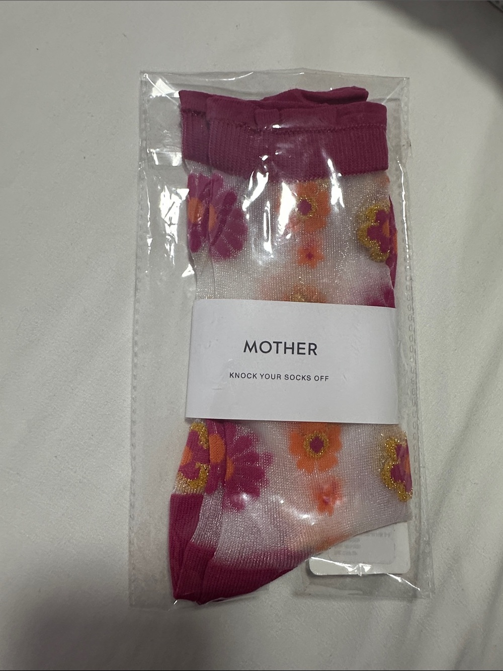 MOTHER sheer socks - NWT
